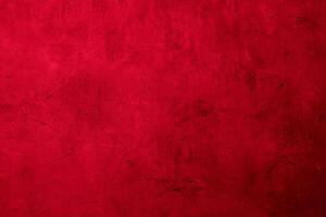 Abstract Dark Cement Wall Texture with Red and Black Tones on Gradient Background photo