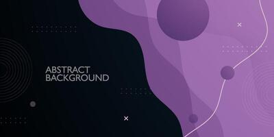 Abstract dark purple curve papercut background with curve overlap pattern. Purple background with shadow design. Eps10 vector