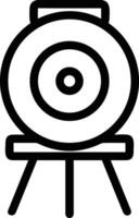 pelota icono símbolo imagen vector
