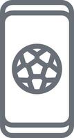 Ball icon symbol image vector