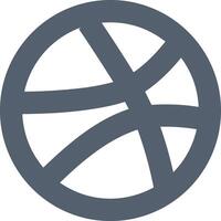 Ball icon symbol image vector