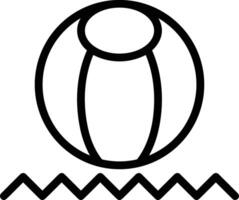Ball icon symbol image vector