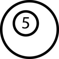 Ball icon symbol image vector