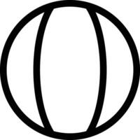 Ball icon symbol image vector