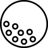 Ball icon symbol image vector