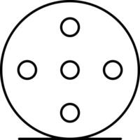 Ball icon symbol image vector