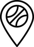 Ball icon symbol image vector
