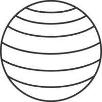 Ball icon symbol image vector