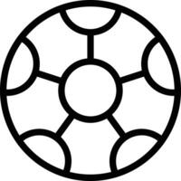 Ball icon symbol image vector