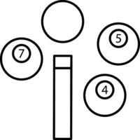 Ball icon symbol image vector