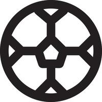 Ball icon symbol image vector