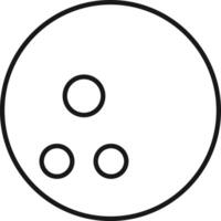 Ball icon symbol image vector