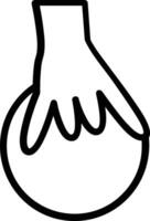 Ball icon symbol image vector