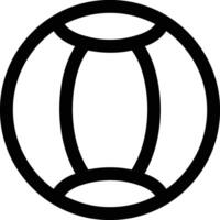 Ball icon symbol image vector