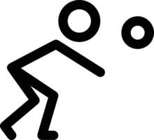 Ball icon symbol image vector