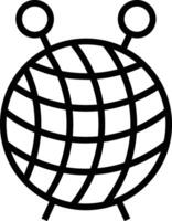 Ball icon symbol image vector