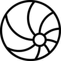 Ball icon symbol image vector