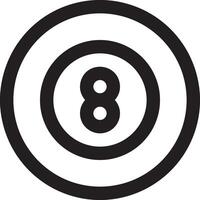 Ball icon symbol image vector