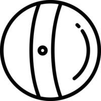 Ball icon symbol image vector