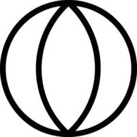 Ball icon symbol image vector