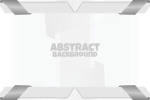 abstract white page background vector