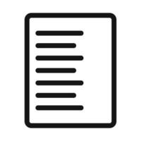 Left Alignment Icon Perfect for Text Editors vector