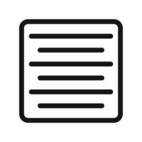 Align Center Icon for Text Alignment Tools vector