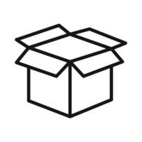 Storage Box Icon Ideal for Packing and Moving vector