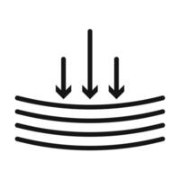 Compact Compress Tool Icon for File Reduction vector