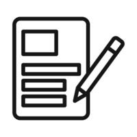 Form Icon Ideal for Surveys and Applications vector