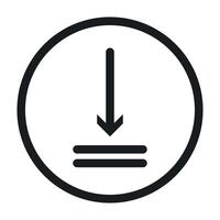 Software Download Icon Perfect for File Transfers and Updates vector