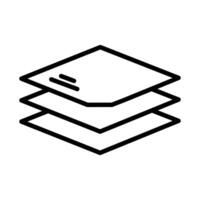 Design Layers Icon Perfect for Graphic and Visual Design vector