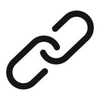 Connectivity Link Icon Perfect for Internet and Hyperlinks vector
