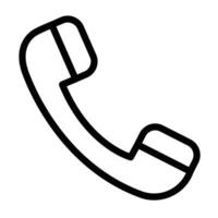 Call Phone Icon Perfect for Communication and Customer Support vector