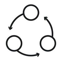 Social Share Icon Ideal for Networking and Online Distribution vector