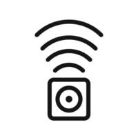 Home Sensor Icon for Smart Living and Home Automation Technologies vector
