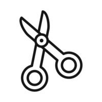 DIY Craft Scissors Icon Perfect for Handicraft Projects vector