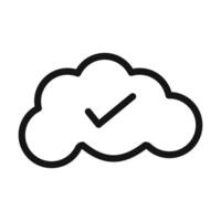 Saved to Drive Icon Pack Cloud Storage Illustrations for Digital Backup and Technology vector
