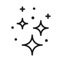 Celebration Sparkles Icon Ideal for Parties and Special Events vector