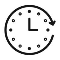 Forward Time Icon Ideal for Scheduling and Appointments vector