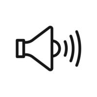 Volume Control Icon Perfect for Audio and Sound Settings vector