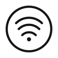 Wifi icon set vector