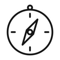 compass navigation icon vector