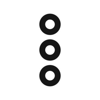 more button icon Black line art