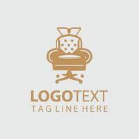 Sofa Furniture Logo vector