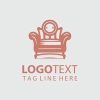 Sofa Furniture Logo vector