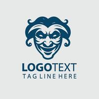 Joker Logo Illustrations vector