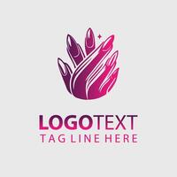 Beauty logo illustrations vector