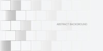 Abstract Gradient White Gray, Black Tile Pattern Minimal Background. Simple Futuristic Geometric Texture Background vector