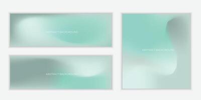 Collection abstract liquid background. Gradient mesh. Effect bright color blend. Blurred fluid colorful mix. Modern design template for web covers, ad banners, posters, brochures, flyers. vector